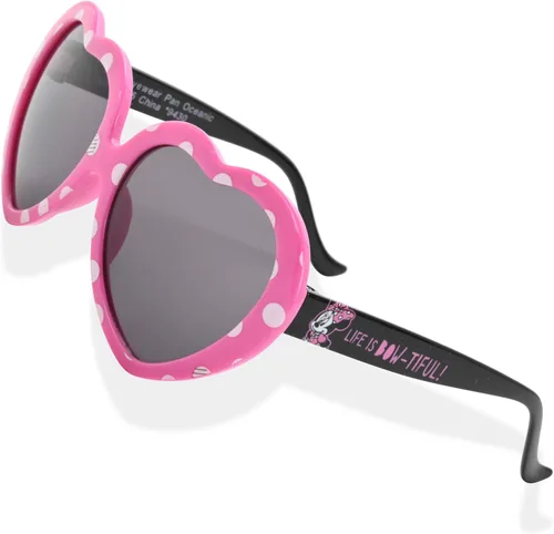 Vista 2 de Minnie Mouse - Gafas de sol para niños para niñas gafas de sol con funda para gafas para niños