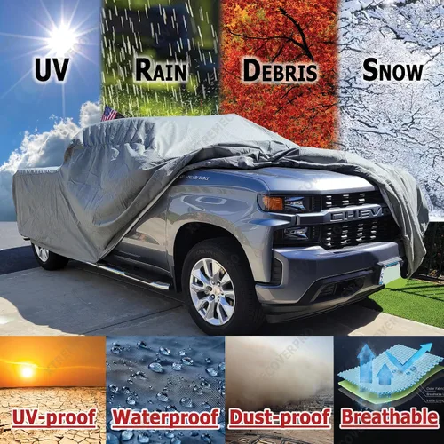 Vista 3 de Funda para automóvil compatible con Toyota Tundra Access Cab 2000 2001 2002 2003 2004 2005 2006 Toyota Tundra Access Cab 6 pies Bed XTREMECOVERPRO