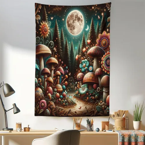 Vista 178 de Ambesonne Tapiz de arte afro, hombre negro fuerte con una corona de trazos impresión de pintura moderna, decoración de tela para colgar en la pared