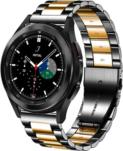Vista 12 de DEALELE - Correas compatibles con Samsung Galaxy Watch 7 / FE / 6/6 Classic / 5/5 Pro / 4/4 Classic/Galaxy 3 de 41 mm, correa de repuesto de metal