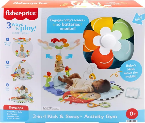 Vista 6 de Fisher-Price Gimnasio de Kick & Sway 3 en 1