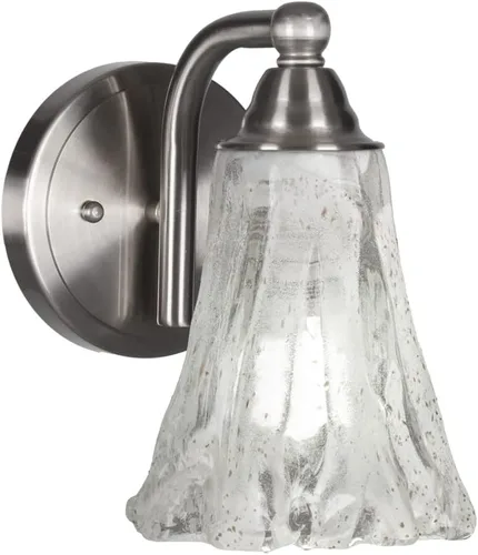 Vista 69 de Toltec Lighting Paramount - Aplique de pared de 1 luz, lámpara de pared para interiores, regulable, compatible con LED de base media, acabado