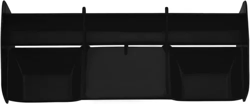 Vista 3 de Alerón trasero RC Force de alta descendencia, compatible con HPI HSP Redcat 1/8 RC Off Road Short Truck Buggy Car Truck (negro)
