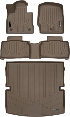 Vista 61 de SMARTLINER Alfombrilla de suelo para maletero de carga para todo tipo de clima para Ford Explorer 2002-2010