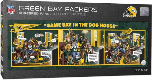 Vista 18 de YouTheFan NFL Game Day in The Dog House - Rompecabezas de 1000 piezas