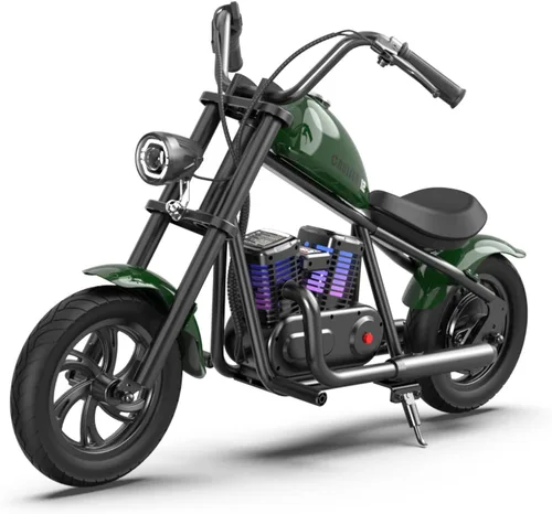Vista 11 de HYPER GOGO Cruiser 12 Plus - Motocicleta para niños (negro)