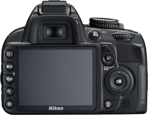 Vista 3 de Nikon D3100 14.2MP DX-Format Digital SLR Kit con 0.709-2.165 in f/3.5-5.6 VR Lens - (negro) [Versión internacional]