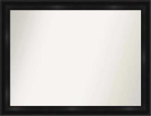 Vista 316 de Amanti Art Espejo personalizado, gran espejo de baño estrecho, espejo de pared o espejo de tocador de baño sobre el fregadero (24 x 24 pulgadas)