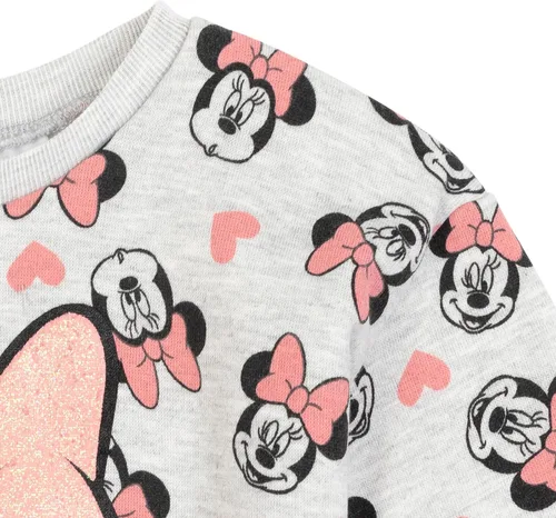 Vista 6 de Disney Minnie Mouse - Conjunto de sudadera de vellón y leggings para bebés y niñas pequeñas