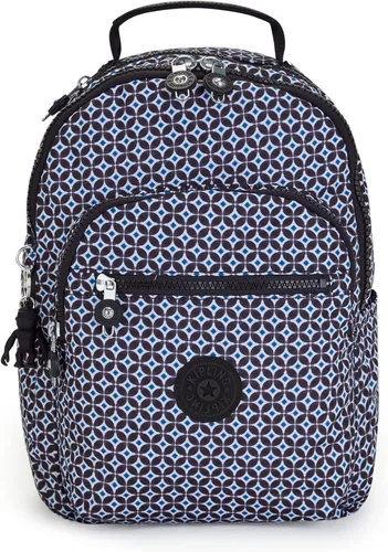 Vista 17 de Mochila Kipling Seoul extra grande para laptop de 17", Grande True Blue Tonal 2