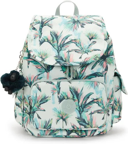 Vista 11 de Mochila pequeña Kipling City Pack para mujer, mochila ligera y versátil para el día, Negro (Black Noir), Pequeño