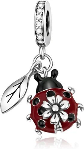 Vista 123 de LUXILLA Abalorio de plata de ley 925 para madre, hija, abuela, para familia, amor, madre, hija, abuela, para pulseras, collares, dijes, abalorios