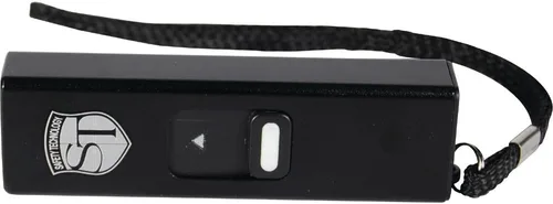 Vista 3 de Slider 3 Millones de Voltios Mini Stun Gun Linterna Negro