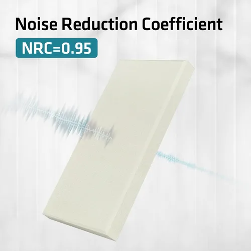 Vista 8 de UMIACOUSTICS 4 piezas de paneles acústicos para pared, paneles de tratamiento acústico para estudio de grabación de 2" de espesor, 23.6" x 11.8