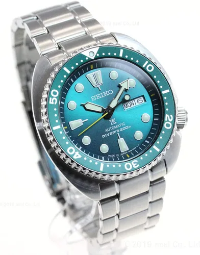 Vista 8 de SEIKO PROSPEX Turtle Diver Scuba - Reloj de pulsera mecánico automático para hombre SBDY039 Buceador mecánico