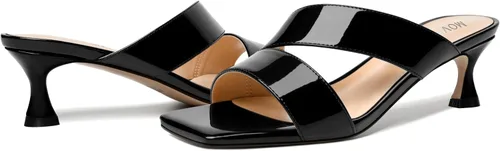 Vista 6 de Sandalias de tacón bajo para mujer, de charol y puntera cuadrada, de 2 pulgadas