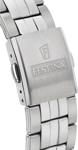 Vista 3 de Festina Reloj clásico de acero F204257 para hombre, pulsera, pulsera, Pulsera