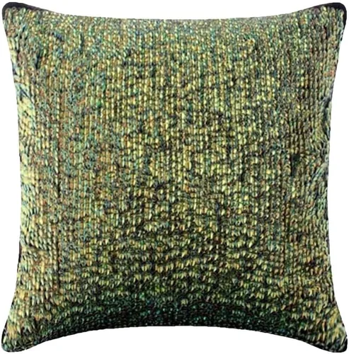 Vista 13 de The HomeCentric Funda de almohada decorativa marrón de 12 x 12 pulgadas, fundas de almohada de piel sintética con textura y almohadas sólidas