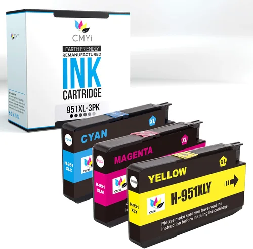 Vista 10 de 950XL - Cartucho de tinta de repuesto negro para HP Officejet Pro 251dw, 276dw MFP, 8100 - N811a, 8600, 8600 Plus, 8600 Premium, 8610, 8615, 8616