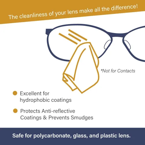 Vista 6 de Kit de limpieza de lentes (6 onzas líquidas + 3 paños (edición navideña))
