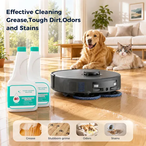 Vista 4 de Floor Cleaning Solution for eufy C28/C20/E25/E28/X10 Pro Omni Robot Vacuum