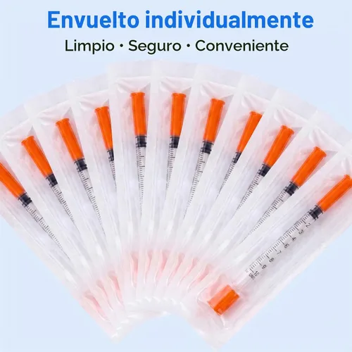 Vista 7 de Jeringa de 0.03 fl oz/cc 31G 5/16'' (0.315 in), paquete de 50 jeringas U