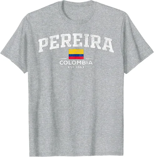 Vista 57 de Camiseta Pereira Colombia, Negro