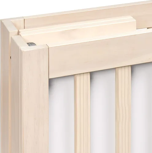 Vista 13 de Babyletto Maki - Cuna plegable portátil convertible 2 en 1, lavado natural