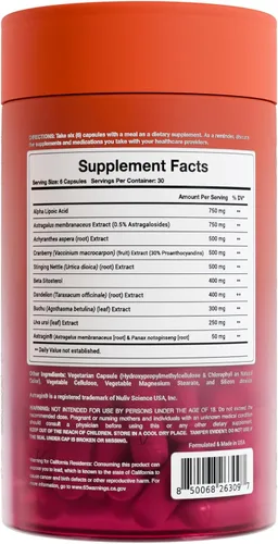 Vista 2 de Zenos Health UriZen Suplemento de apoyo renal, salud del tracto urinario para mujeres, disolvente de cálculos renales y rompepiedras, suplementos