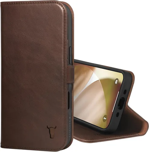 Vista 21 de TORRO Funda de cuero compatible con iPhone 17 de 6.3 pulgadas 2025, funda de piel prémium con función atril y ranuras para tarjetas