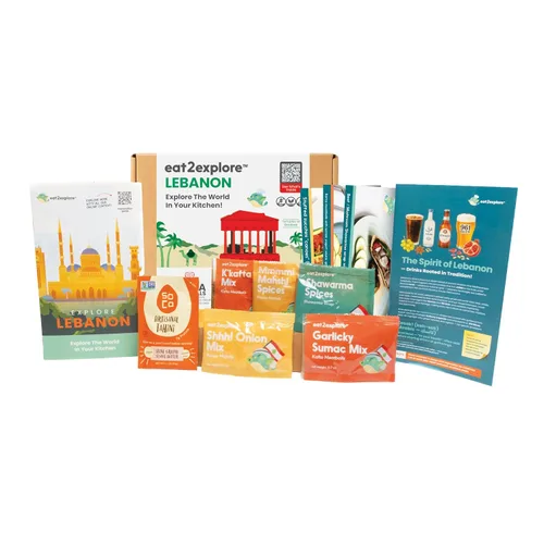 Vista 19 de eat2explore Kit de cocina global para adultos, recetas auténticas, especias esenciales y maridajes de bebidas, perfecto para citas nocturnas