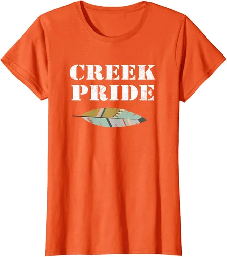 Vista 54 de Creek Native American Pride - Camiseta, Negro, S