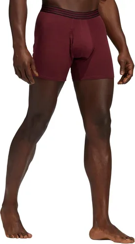 Vista 4 de adidas Men's Core Stretch Cotton Boxer Brief Underwear 4-Pack