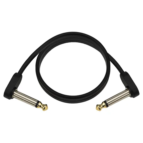 Vista 11 de Cable de guitarra D'Addario - Cable de parche de guitarra - Cable de instrumento - Accesorios de guitarra - Cable de la serie clásica - 1 pie/0.30