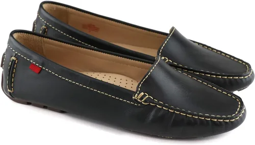 Vista 4 de MARC JOSEPH NEW YORK Mocasín Manhasset de cuero para mujer fabricado en Brasil estilo de conducción