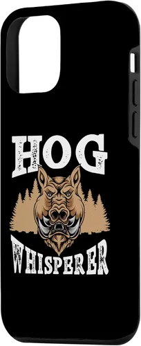 Vista 2 de iPhone 12 mini Hog Whisperer Wild Hog Jabalí Hunter Hog Caza Caso