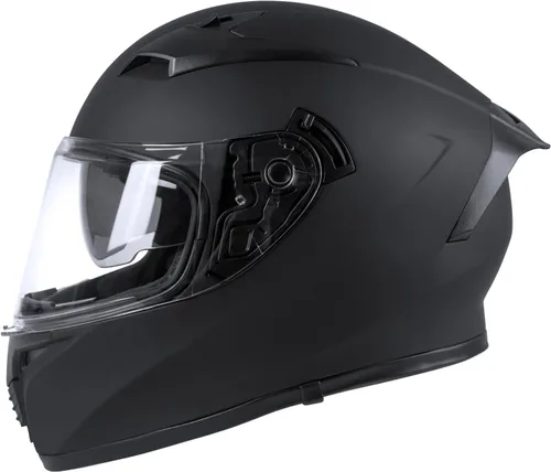Vista 3 de CUTEY Casco de motocicleta de cara completa, certificado DOT, ligero, doble visera, ventilado, para adultos, hombres y mujeres