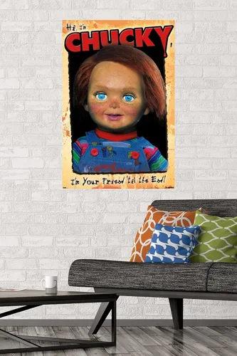 Vista 2 de Trends International Child's Play 2 - Póster de pared de retrato (34 pulgadas de largo x 22.4 W, versión sin marco)