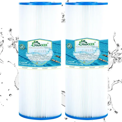 Vista 10 de Cartucho de filtro de spa que reemplaza para filtro de bañera de hidromasaje Unicel 6CH-940, PWW50P3, 817-0050, Filbur FC-0359, 25252, 03FIL1400
