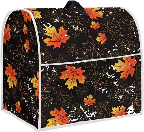 Vista 29 de Dreaweet Fall Pumpkin Print Kitchen Mixer Covers for Stand Mixer 4.5-5 qt, Kitchen Aid Accessories and Attachments, Washable
