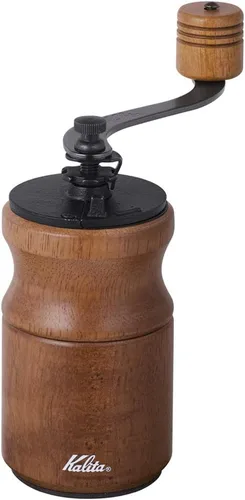 Vista 15 de Kalita Kalita - Molinillo de café de madera, molinillo de aluminio estable granular alto KH-10BR ac, marrón, grosor ajustable, molinillo de café