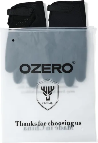 Vista 7 de OZERO Work Gloves for Men Women, Mechanic Working Gloves Touchscreen Grip Negro (1 par).