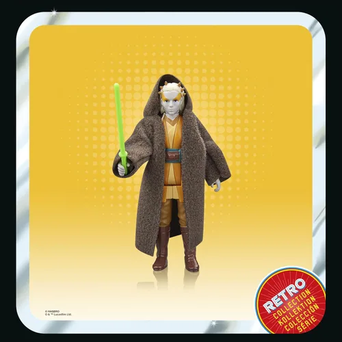 Vista 19 de STAR WARS Retro Collection The Acolyte - Paquete múltiple de figuras de acción coleccionables de 3.75 pulgadas, paquete de 6