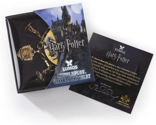 Vista 2 de The Noble Collection Lumos Harry Potter Hufflepuff - Pulsera