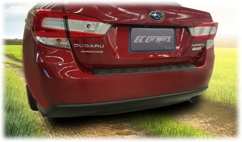 Vista 3 de C&C Car Worx Protección de cubierta de defensa trasera para Subaru sedán de 4 puertas incluidos los modelos deportivos de 4 puertas