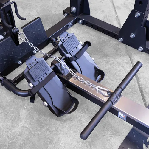 Vista 5 de Body-Solid Accesorio de remo para gimnasios en casa, accesorio de entrenamiento cardiovascular de bajo impacto para máquinas de cable, poleas