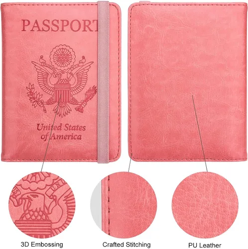Vista 4 de Walnew RFID - Funda para pasaporte
