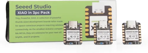 Vista 2 de XIAO nRF52840 Paquete de 3 piezas: NFC, antena Bluetooth 5.0 integrada, compatible con Arduino, MicroPython, CircuitPython, tinyGo, Zephyr