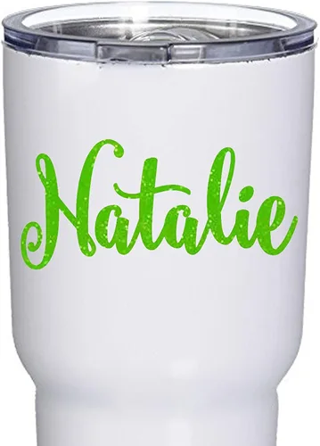 Vista 6 de Adhesivo de vinilo con purpurina para ella, uso en vasos, portátiles, MacBook y más