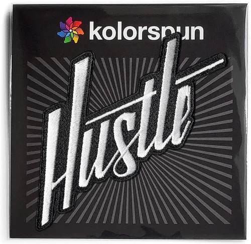 Vista 4 de Hustle Patch - Parche de moral táctico de gancho y bucle